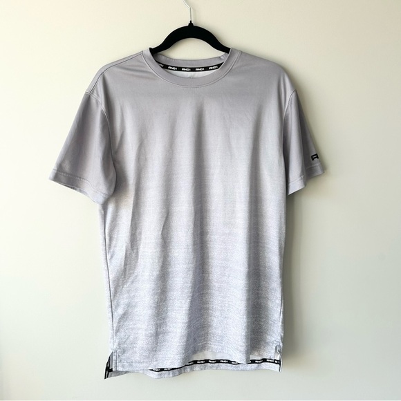 AND1 Mesh Ombre Crew Neck Short Sleeve Shirt - Picture 2 of 15